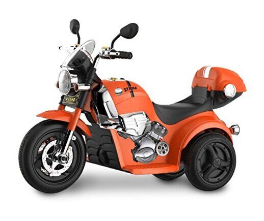 Kid Motorz 6V Orange Motorcycle Ride-On for Endless Fun