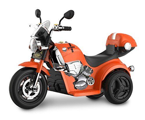 Kid Motorz 6V Orange Motorcycle Ride-On for Young Riders