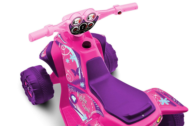 Kid Motorz Pink 6V Quad Ride-On for Little Ones