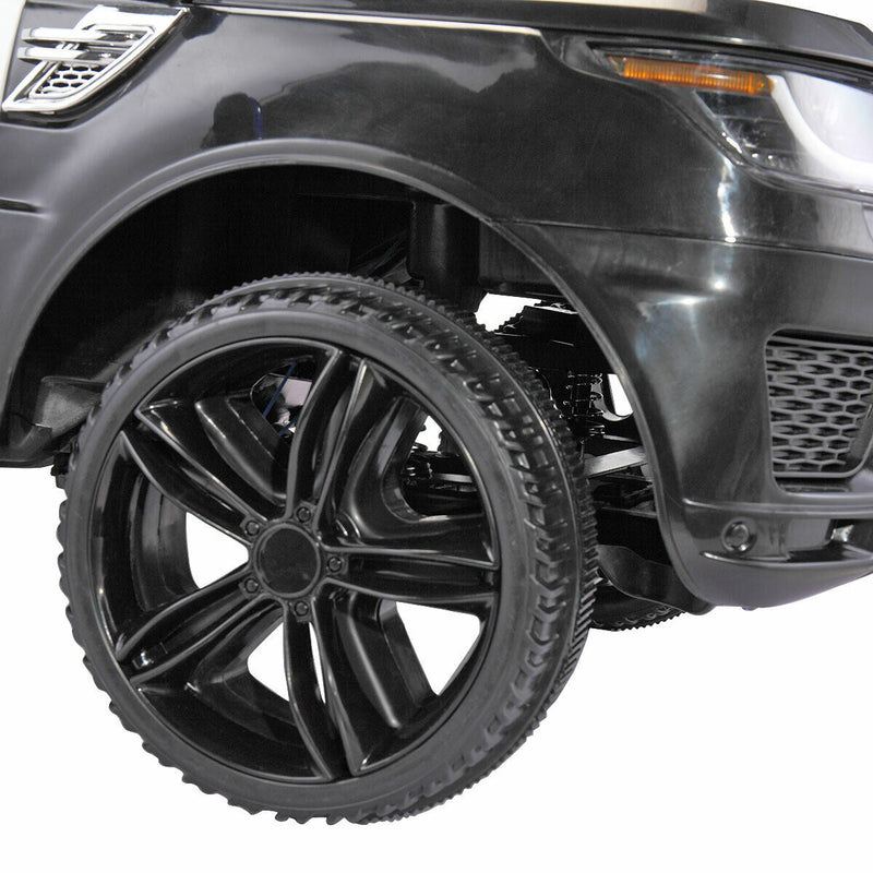 Kid Ride on Police Car with Parental Remote Control - 12V Battery Powered Electric Truck