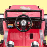 Kid Trax Beach Cruiser 4X4 Child Ride-On Car for Ages 3-5, Up to 60 lbs.