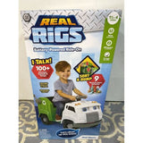 Kid Trax Real Rigs 6V Garbage Recycling Truck Ride-On in Green/White
