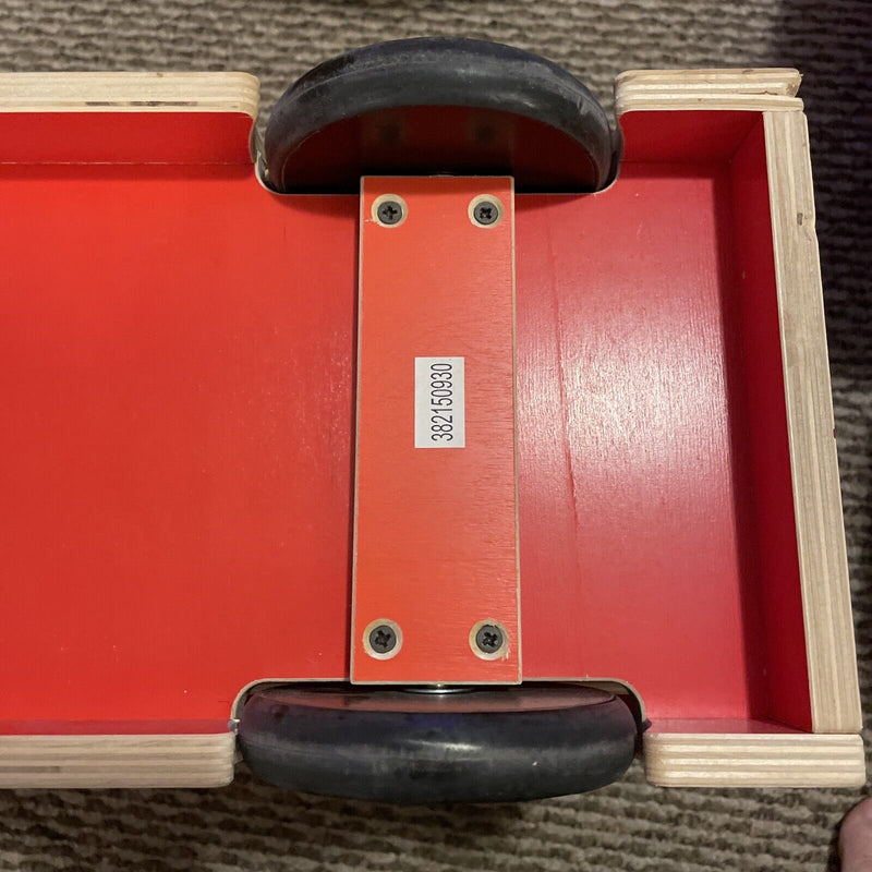 Kiddimoto London Bus Walker and Ride-On Toy for Toddlers (12-24 Months)