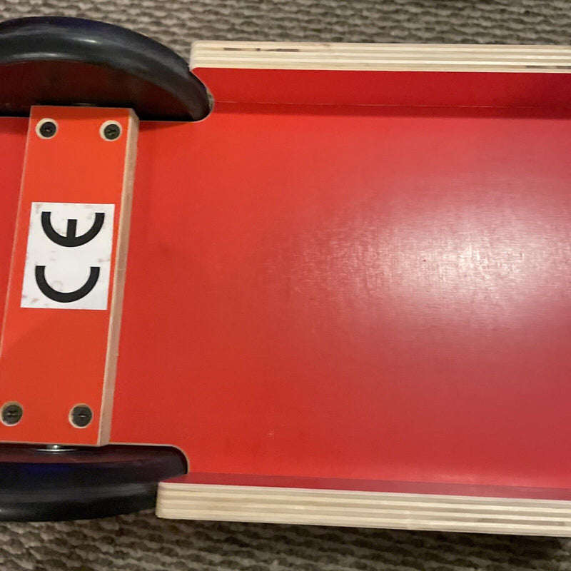 Kiddimoto London Bus Walker and Ride-On Toy for Toddlers (12-24 Months)