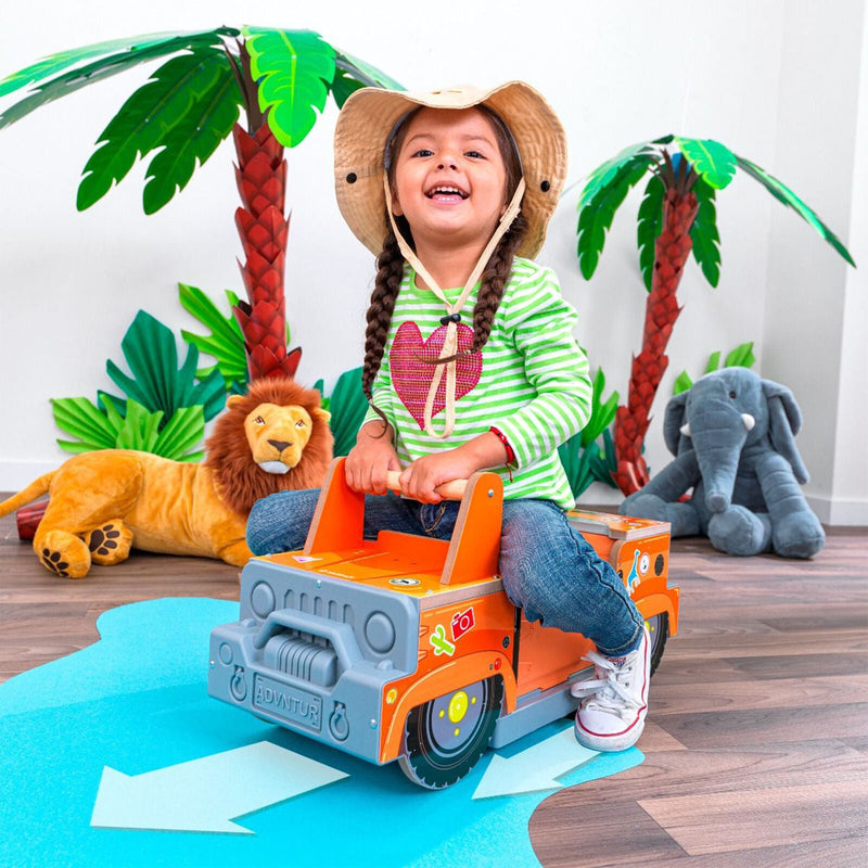 KidKraft Safari Adventure 2-in-1 Playset with Easy Assembly - Perfect for Kids Ages 3-5