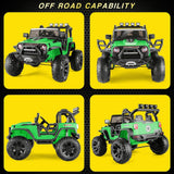 Kids Electric Jeep 24V with Remote Control, LED Lights, MP3, and USB