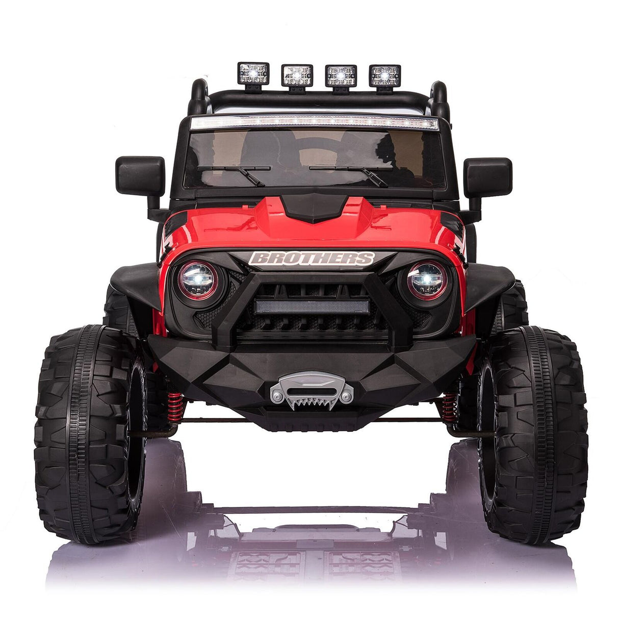 2-Seater 24V Electric Ride-On Toy Truck for Kids with Remote Control