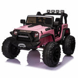 2-Seater 24V Electric Ride-On Toy Truck for Kids with Remote Control
