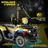Kids Ride On Jeep Truck with Remote Control, MP3 Player, LED Lights, and 3 Speed Options - Perfect Gift for Children (24V/12V)