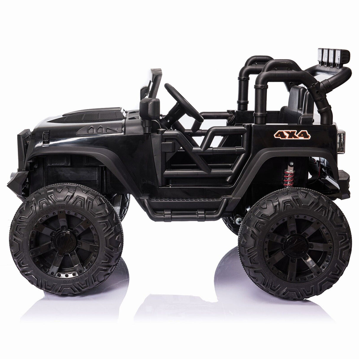 2-Seater 400W Electric Ride-On Truck for Kids with Remote Control and LED Lights