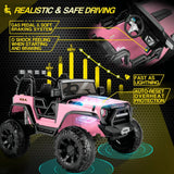 Electric Ride-On Toy Car for Kids with Remote Control and MP3 Player
