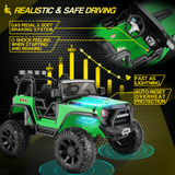 Electric Ride-On Toy Car for Kids with Remote Control and MP3 Player