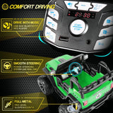 Kids Electric Ride-On Car with Remote Control and MP3 Player - 24/12V Children's Toy Truck