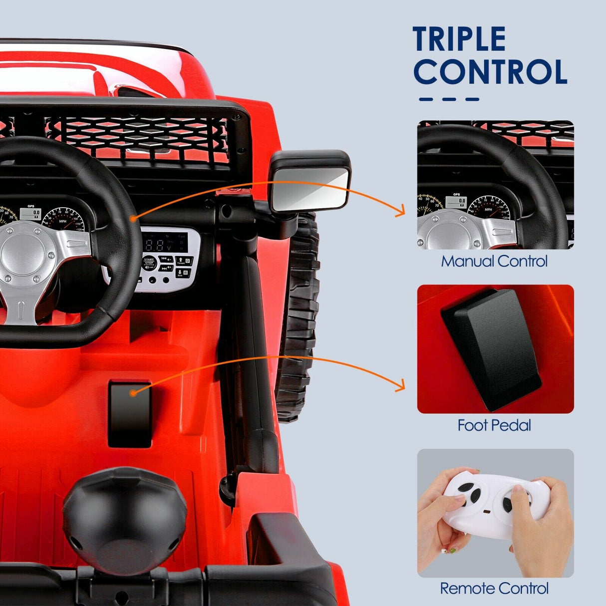 Kid Ride on Electric Car with Remote Control - Perfect Gift for Children (24/12V)