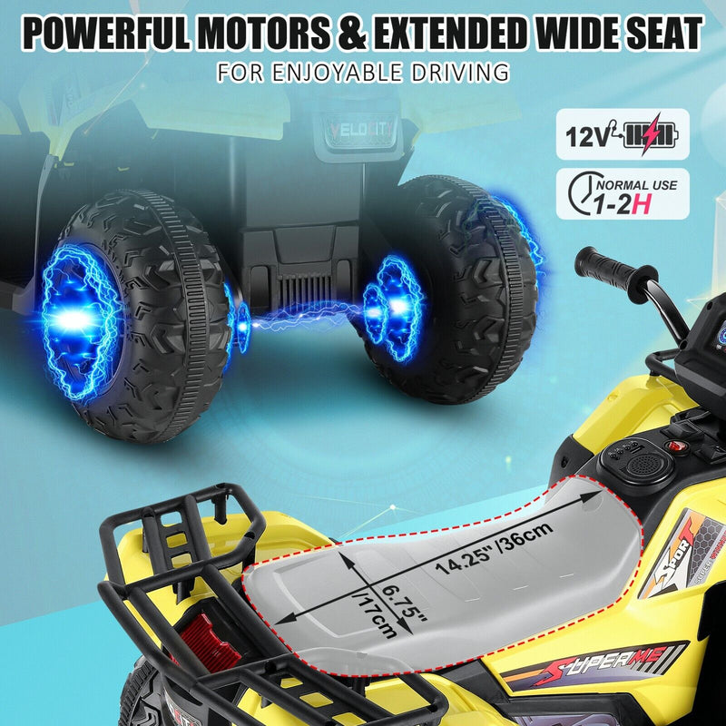 Kid Ride on Electric Car Truck with Remote Control - Perfect Gift for Children 24/12V