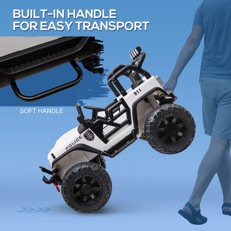 Kids' Electric UTV Truck with Bluetooth Music and Dual Motors