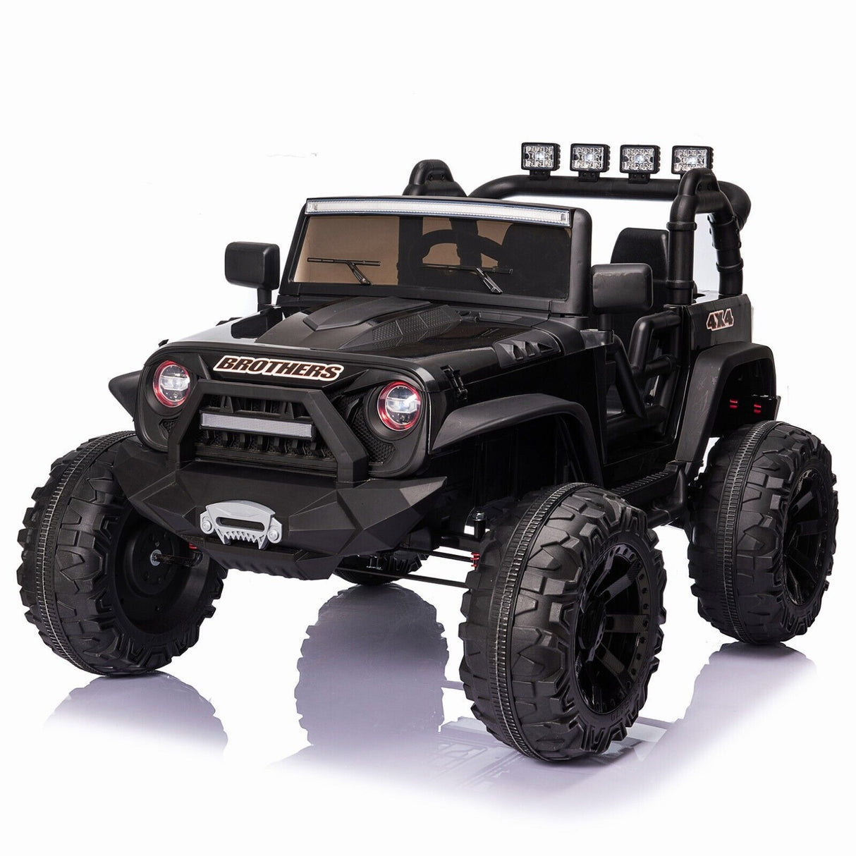 Kids Ride On Car with Bluetooth and Remote Control - 24V Electric Vehicle Truck
