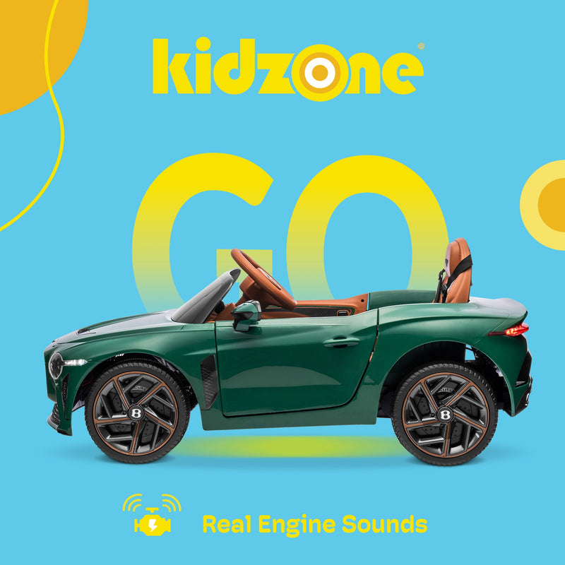 Kidzone 12V Kids Ride-On Car with Remote Control - Available in 5 Vibrant Colors!