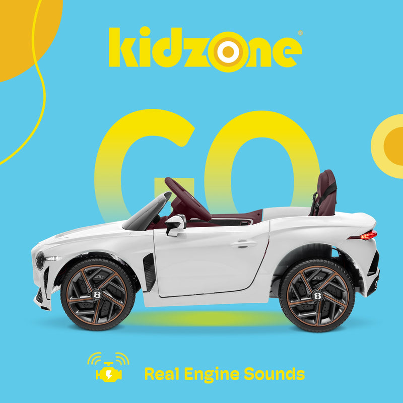 Kidzone 12V Kids Ride-On Car with Remote Control - Available in 5 Vibrant Colors!