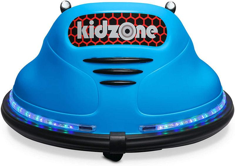 Kidzone DIY Electric Bumper Car with Remote Control - 6V Ride On Toy for Kids Ages 3-8 (00-99)