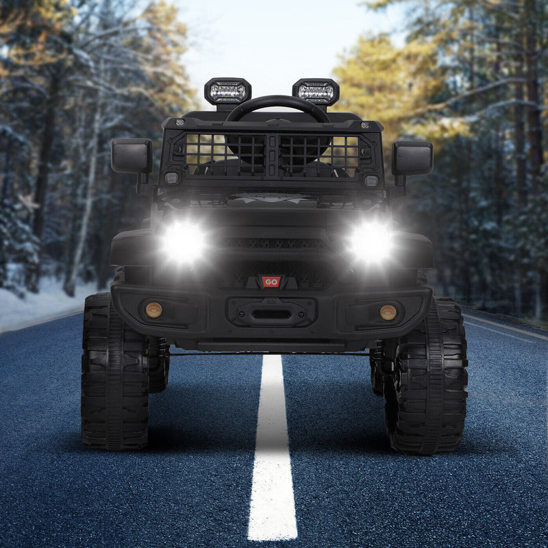 Kimbosmart 12V Electric Kids Ride On Truck Car with Remote Control and MP3 Bluetooth Integration