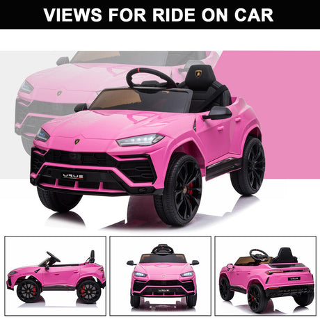 Kimbosmart 12V Electric Lamborghini Ride On Car for Kids with Remote Control - Perfect Gift for Kids