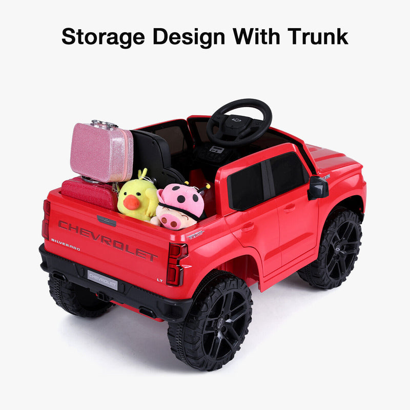 Kimbosmart 12V Kids Electric SUV Truck Ride On Car with 3 Speeds - Perfect Gift for Little Drivers