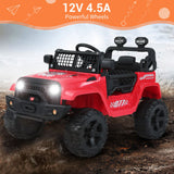 Kimbosmart 12V Kids Ride-On Truck with MP3 and Remote Control