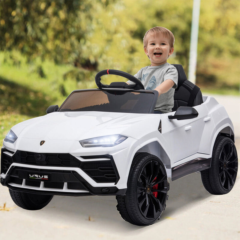 Kimbosmart 12V Lamborghini Licensed Electric Ride-On Car with Remote Control for Kids - Perfect Gift for Young Drivers