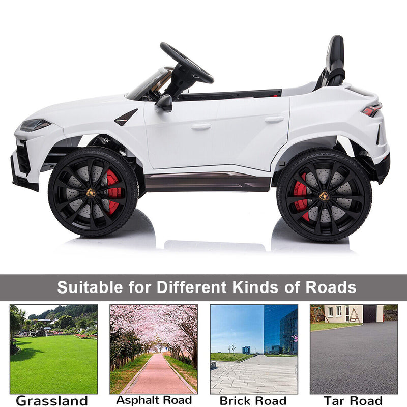 Kimbosmart 12V Licensed Lamborghini Urus Kids Ride On Car with Remote Control - A Thrilling Toy for Young Drivers