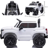Kimbosmart Kids 12V Chevrolet Silverado Truck Ride-On with Remote Control