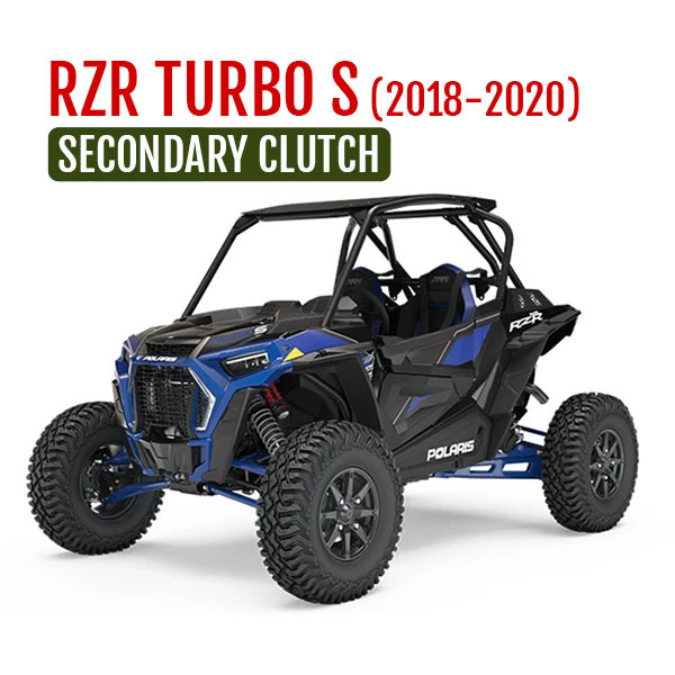 RZR TURBO S  Secondary Clutch  (2018-2020) 32" Tires 925cc Harvey's ATV Parts