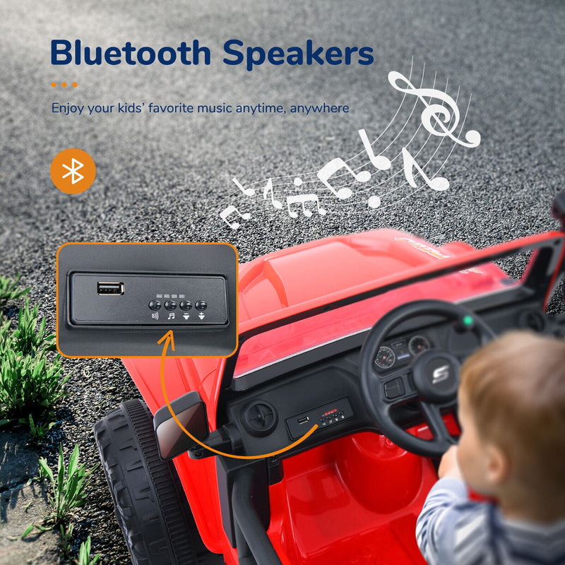 12V Battery Powered 2 Seater Kids Ride On Truck with Remote Control