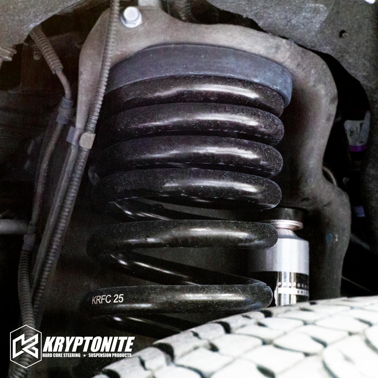 KRYPTONITE 2.5"/3.5" FORD POWERSTROKE F250/F350 LEVELING DUAL RATE COIL SPRINGS 2005-2025