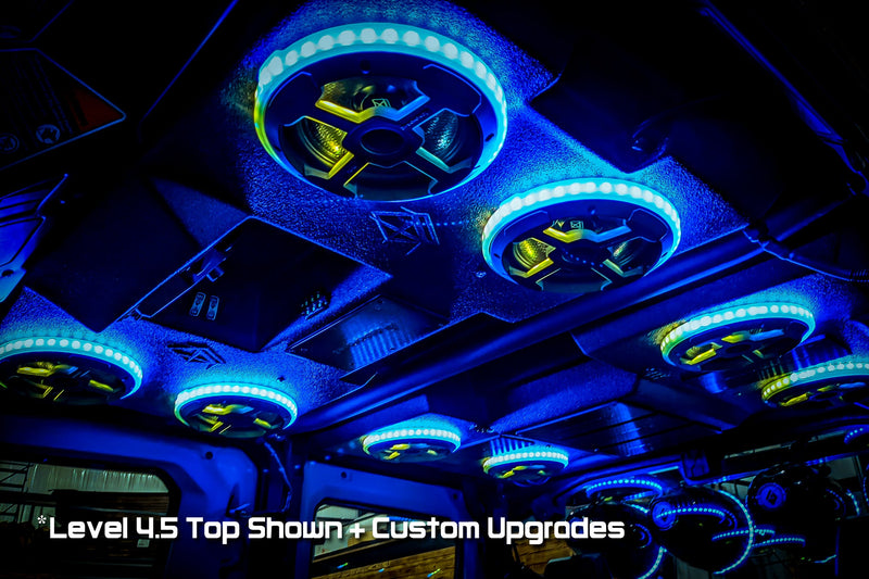 2026+ Can-Am Defender MAX HD11 Limited/Cab Stereo Tops (4-Door)