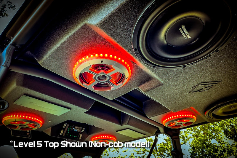 2016-2025 Can-Am Defender MAX HD7-HD10 Limited/Cab Stereo Tops (4-Door)