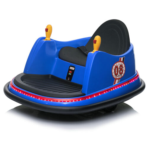 LEADZM 6V 7A.h Electric Bumper Car in Blue
