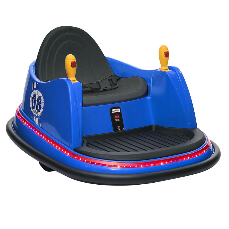 LEADZM 6V 7A.h Electric Bumper Car in Blue