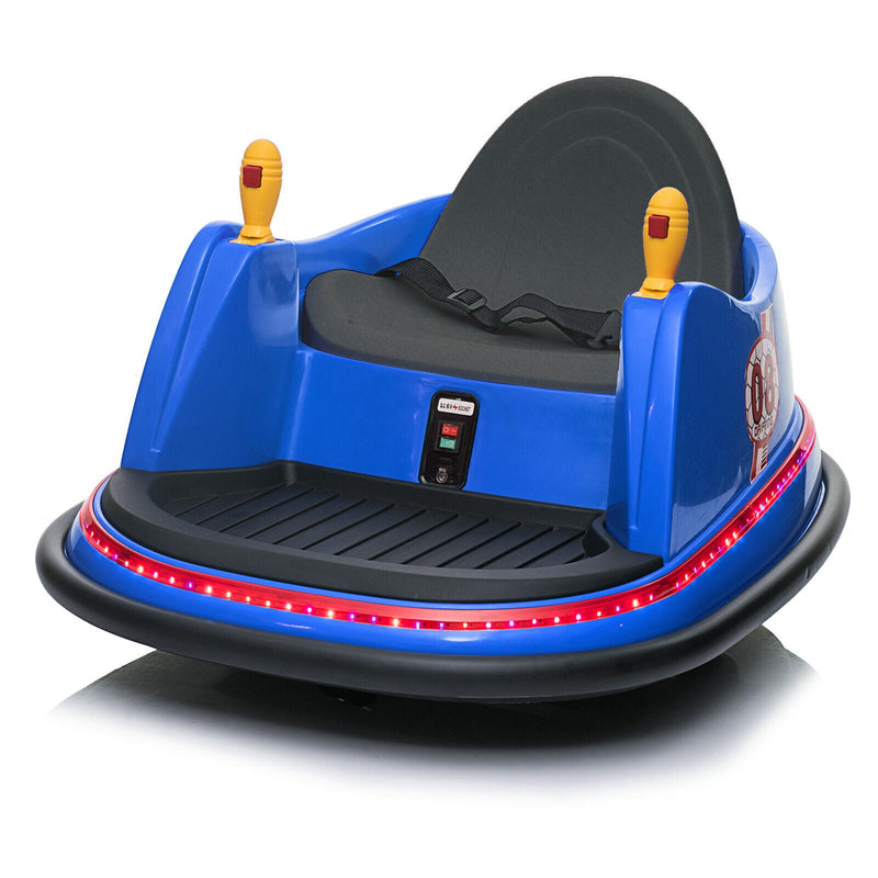 LEADZM 6V 7A.h Electric Bumper Car in Blue