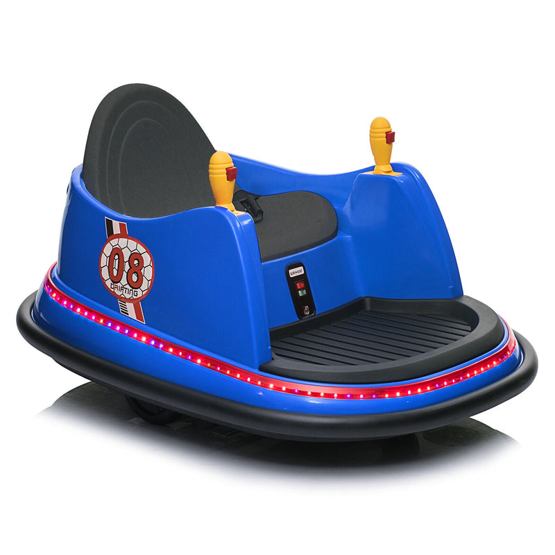 LEADZM 6V 7A.h Electric Bumper Car in Blue