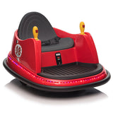LEADZM 6V 7A.h Red Bumper Car - Exciting Fun for Kids!