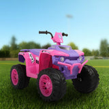LEADZM Dual Drive All Terrain Kids Car with 2 Speed Modes - Pink/Purple