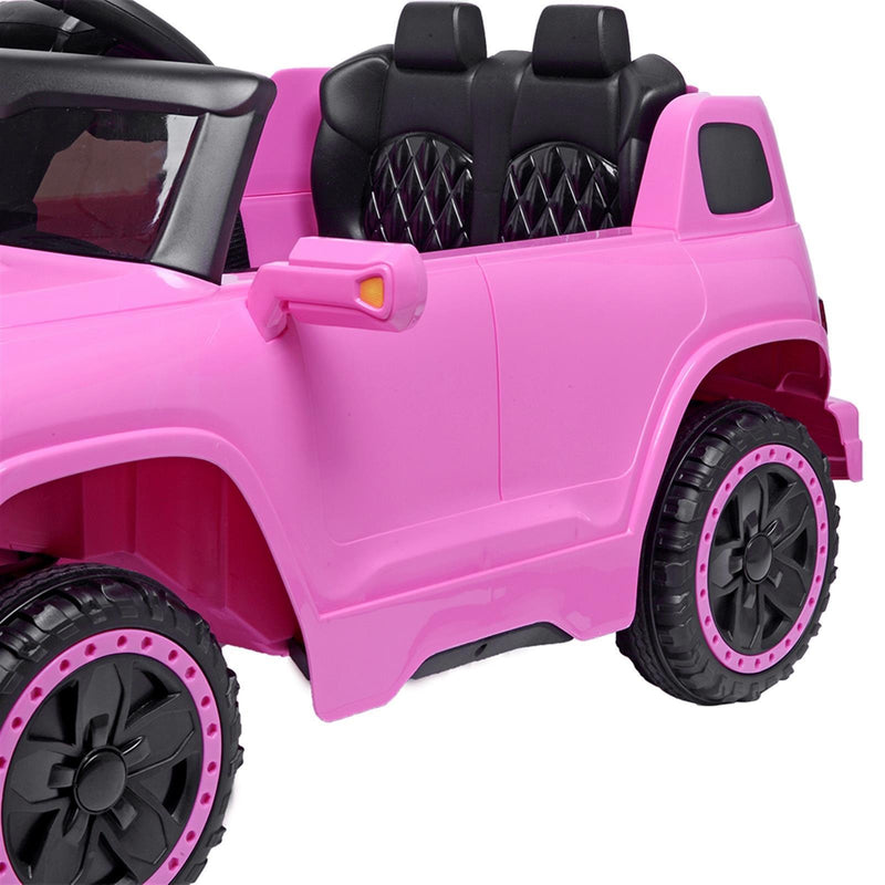 Leadzm Electric Kids Ride On Car with Remote Control, Music and Lights - Perfect Gift for Children