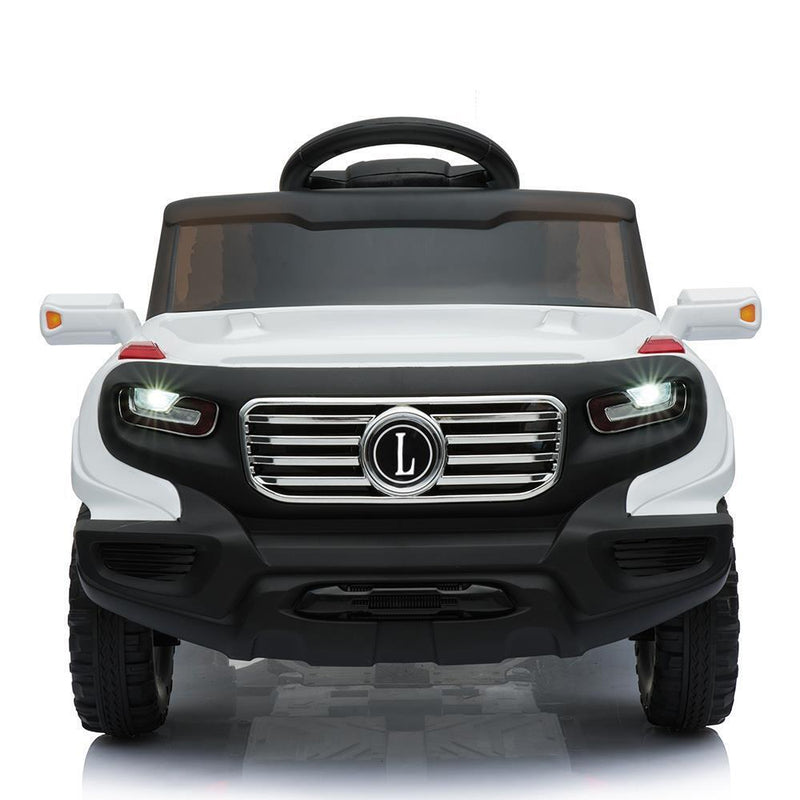 Leadzm Electric Kids Ride On Car with Remote Control, Music and Lights - Perfect Gift for Children