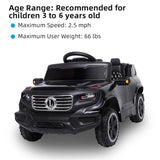 Leadzm Electric Ride-On Car for Kids with Remote Control and 3 Adjustable Speeds
