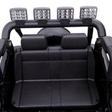 Leadzm LZ-12 12V Kids Ride on Car Toy with Remote Control - Black