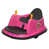 LEADZM Pink Bumper Car - 6V 7A.h Battery Powered