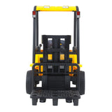 LED-Equipped Electric Forklift Toy with Battery-Powered Lifting Rod