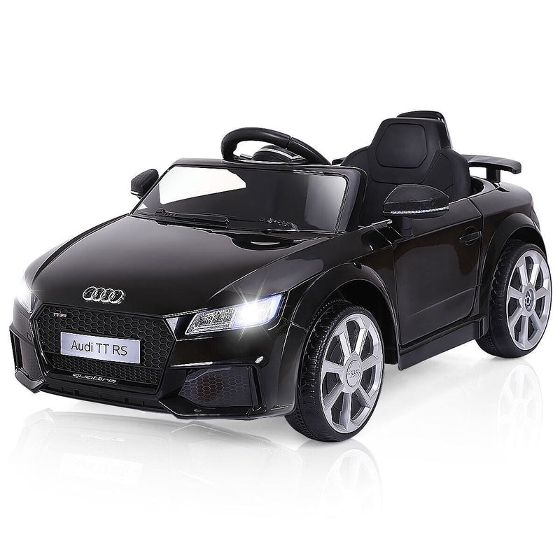Licensed 12V Audi TT RS Electric Ride-On Car with Remote Control and MP3 Player for Kids