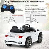 Licensed 12V Maserati GranCabrio Kids Ride On Car with Remote Control and Lights